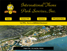 Tablet Screenshot of interthemepark.com